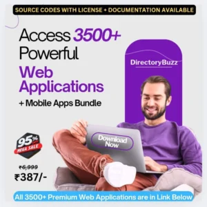 3500+ Premium Manually Tested Web Applications Bundle UPDATED 2024